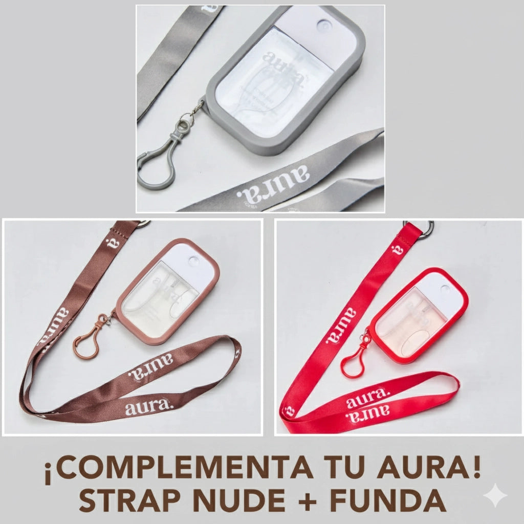 ¡COMPLEMENTA TU AURA! STRAP Y FUNDA COLECCIÓN NUDE (NO INCLUYE AURA)