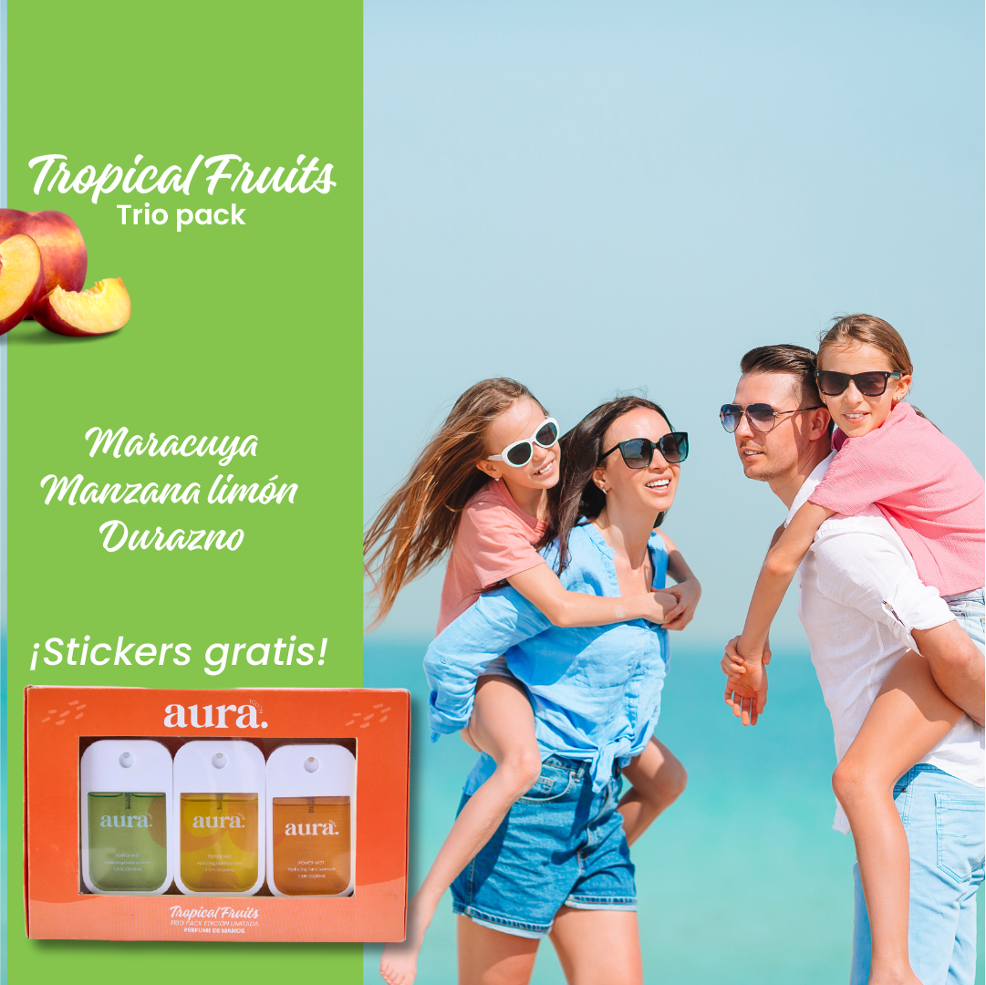 ¡EDICIÓN VERANO! TRÍO PACK TROPICAL FRUITS