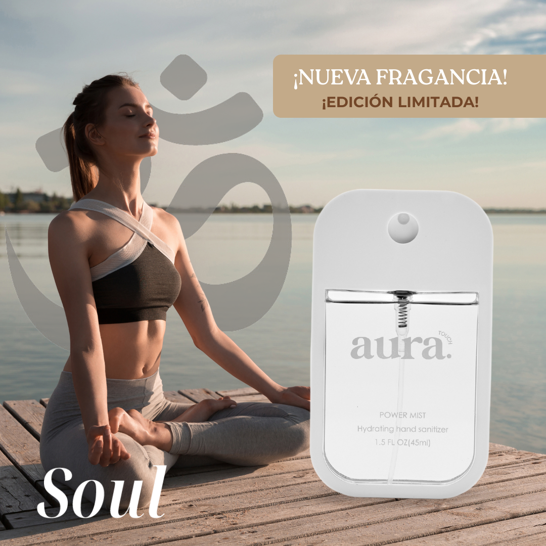 ¡EDICIÓN LIMITADA! PERFUME DE MANOS AURA SOUL