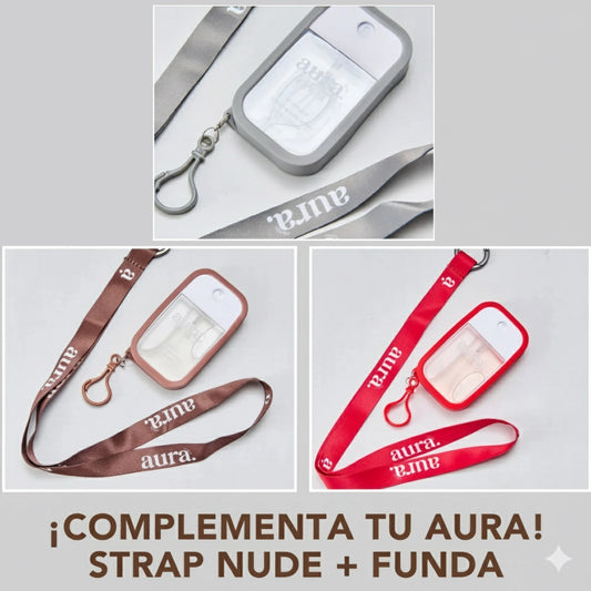 ¡COMPLEMENTA TU AURA! STRAP Y FUNDA COLECCIÓN NUDE (NO INCLUYE AURA)