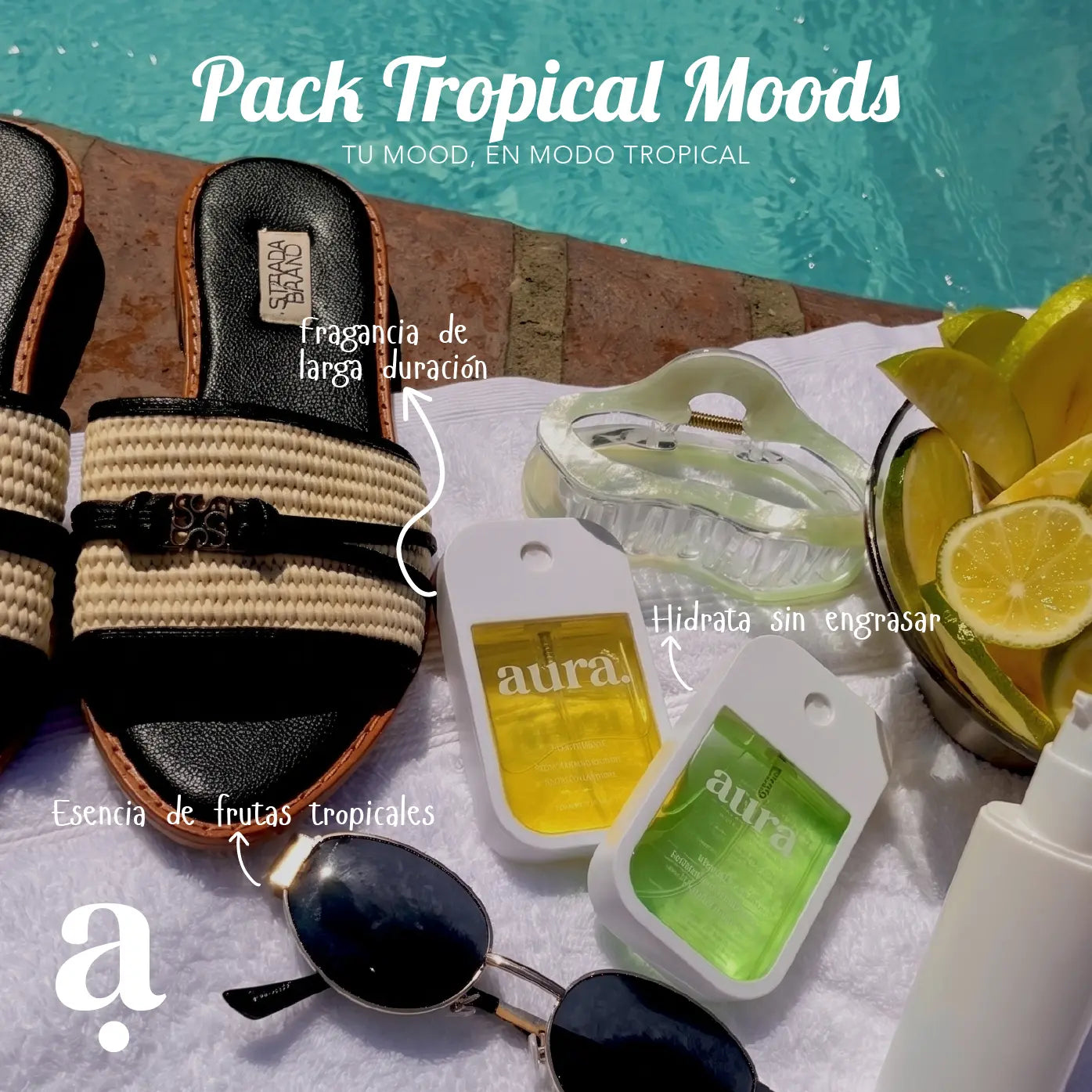 ¡PACK TROPICAL MOODS! AURA + STRAP + FUNDA