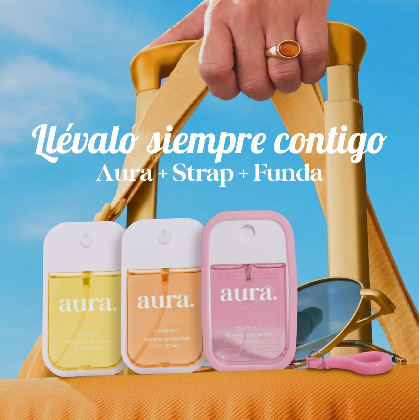 ¡PACK TROPICAL MOODS! AURA + STRAP + FUNDA