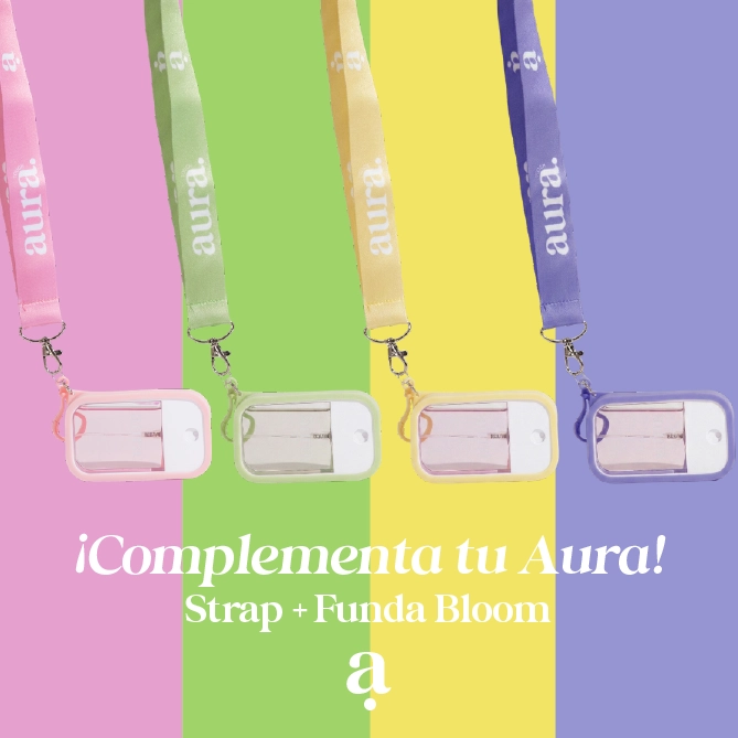 ¡COMPLEMENTA TU AURA! STRAP Y FUNDA BLOOM (No incluye AURA)