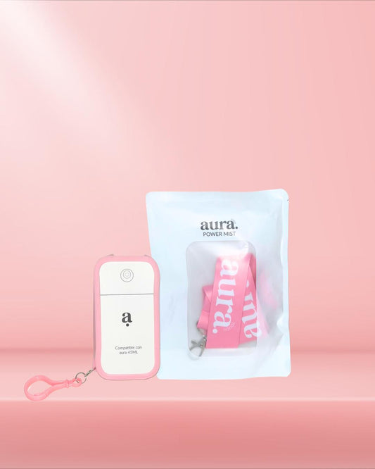 ¡COMPLEMENTA TU AURA! STRAP Y FUNDA AURA POWER MIST ROSADO®